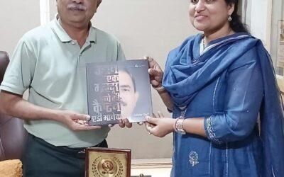 प्रेस क्लब ऑफ वर्किंग जर्नलिस्ट्स संगठन ने कैप्टन ए डी मानेक को भारत गौरव सम्मान से नवाजा